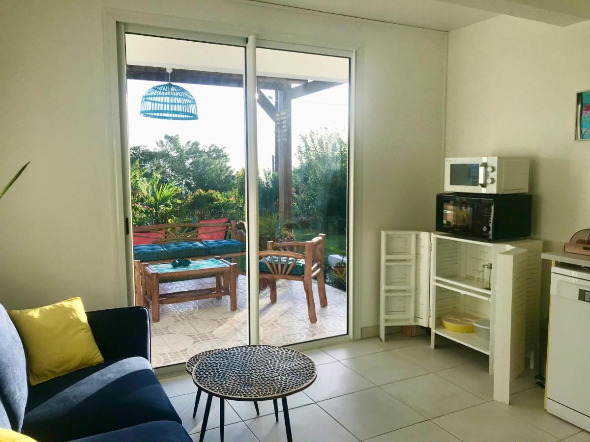 Appartement Prive Eco-Responsable, Vue Sur La Mer Des Caraibes Et Jardin Clos, Wifi, A 2Mn De La Plage Sainte-Luce Eksteriør bilde