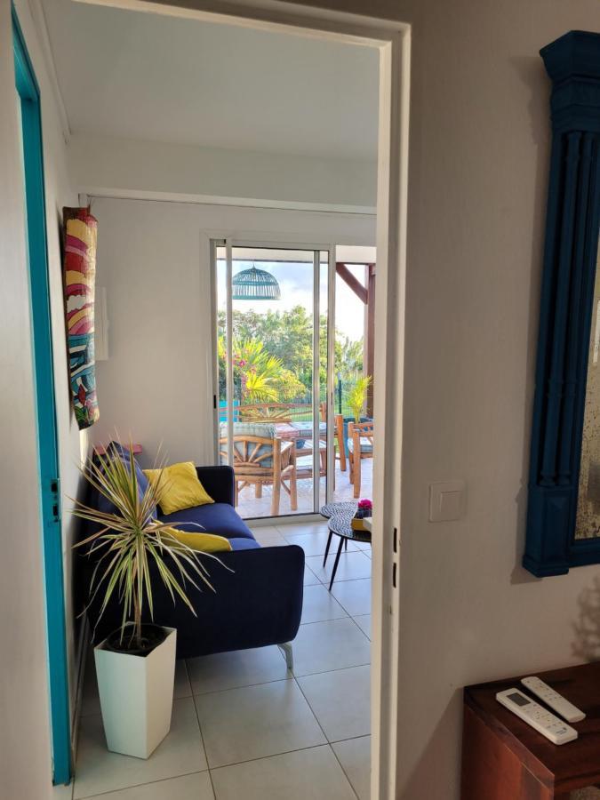 Appartement Prive Eco-Responsable, Vue Sur La Mer Des Caraibes Et Jardin Clos, Wifi, A 2Mn De La Plage Sainte-Luce Eksteriør bilde